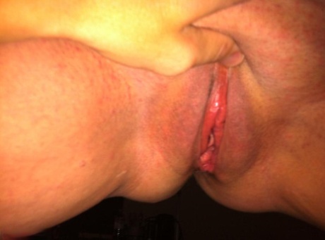 Mature woman Busty Bliss takes a cumshot on her natural tits during POV action 17680368