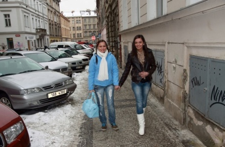 Young girls have lesbian sex under the watchful eye of their older teacher 21349311