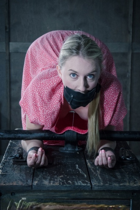 Riley Reyes is shocked with an electrical butt plug while in bondage 72953570